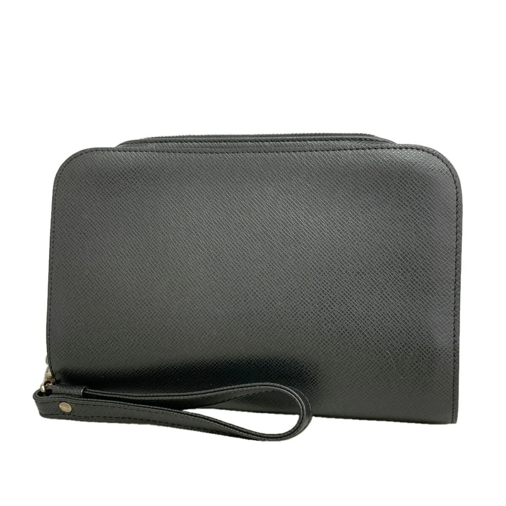 Louis Vuitton Taiga Baikal Clutch Bag M30182 Ardoise Men's